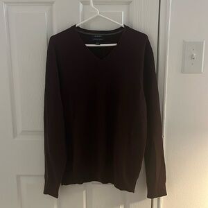 Plum Lands End 100% Cotton Sweater